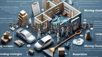 곡성 죽곡면 남양리 이사청소: 깨끗한 새출발, 믿음직한 업체와 함께!
